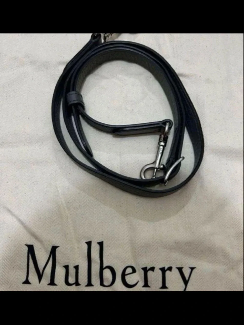 Mulberry Gray Braided-Strap Saddle Shoulder Bag